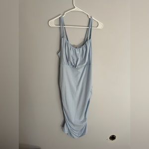 Grace Karin baby blue body con dress